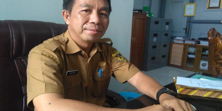 FOTO: MATAKALTENG - Kepala Dinas Pekerjaan Umum Kabupaten Gunung Mas, Baryen.