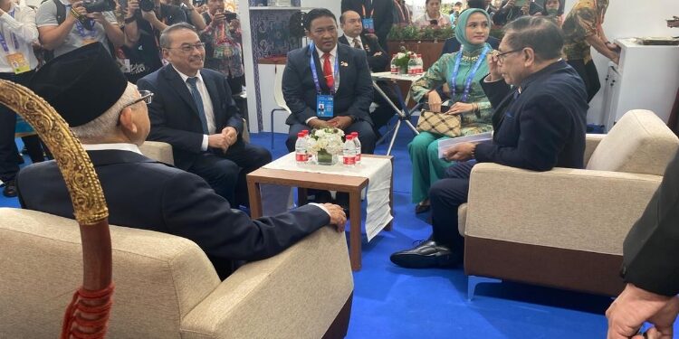 FOTO: MATAKALTENG - Pemprov Kalteng Promosikan Potensi Daerah di China-ASEAN Expo Nanning Guangxi.