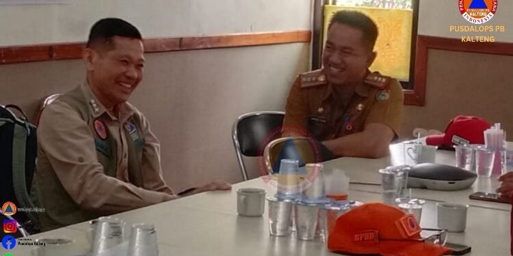 FOTO: IST/MATAKALTENG - Kunjungan Monitoring dan Evaluasi Penanganan Kebakaran Hutan dan Lahan (Karhutla) di Kalteng oleh Tenaga Ahli Kepala Badan Nasional Penanggulangan Bencana (BNPB).