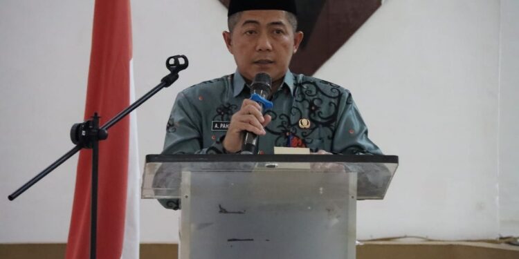 FOTO: MATAKALTENG - Plt Kepala Biro Kesra Setda Kalteng, Ahmad Pahruka, saat menghadiri Musyawarah Wilayah (Muswil) III Pengurus Wilayah (PW) Kalteng.