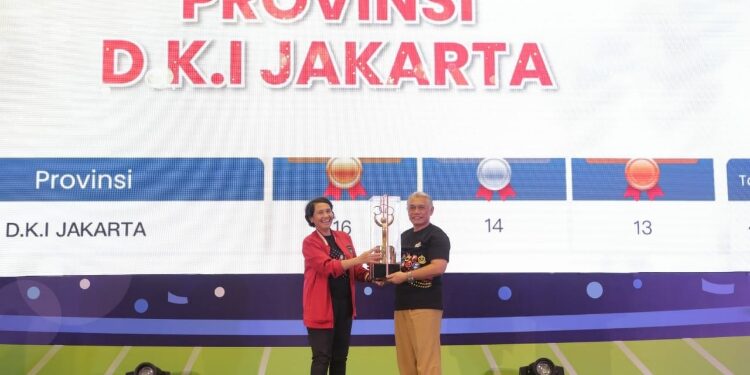 FOTO: IST/MATA KALTENG - Penutupan kegiatan O2SN di Jakarta Pusat, 23 September 2023.