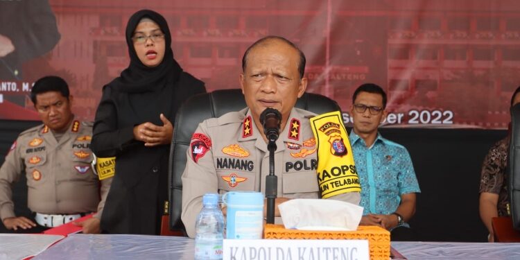 FOTO: MATAKALTENG - Kapolda Kalteng, Irjen Pol Nanang Avianto.
