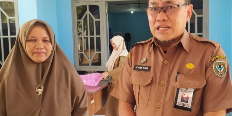 Asisten Perekonomian dan Pembangunan Setda Seruyan, Adhian Noor.