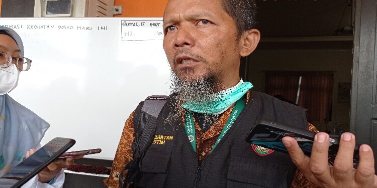 FOTO: MATAKALTENG - Kepala Bidang Pencegahan dan Pengendalian Penyakit Dinkes Kotim, Nugroho Kuncoro Yudho.