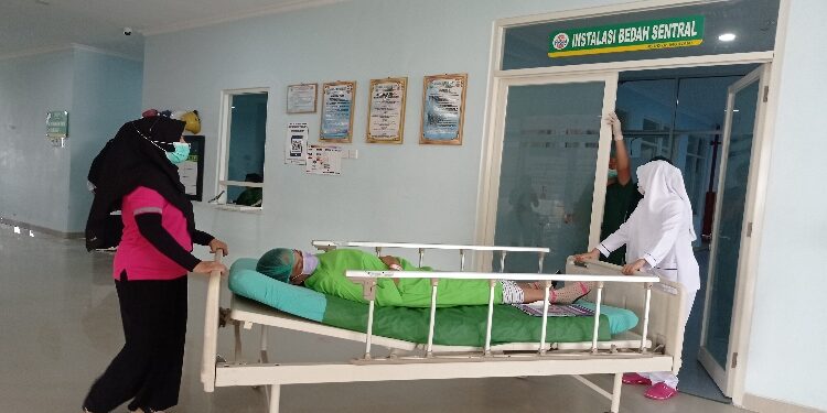 FOTO: DOK DEVIANA/MATAKALTENG - Aktivitas di RSUD dr Murjani Sampit, belum lama ini.