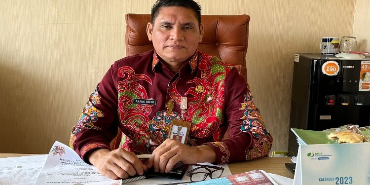 Kepala Bapenda Kalteng, Anang Dirjo.