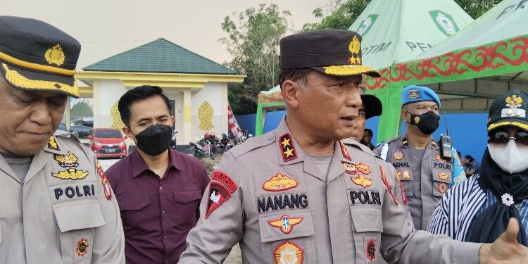 Kapolda Kalteng, Irjen Pol Drs Nanang Avianto.