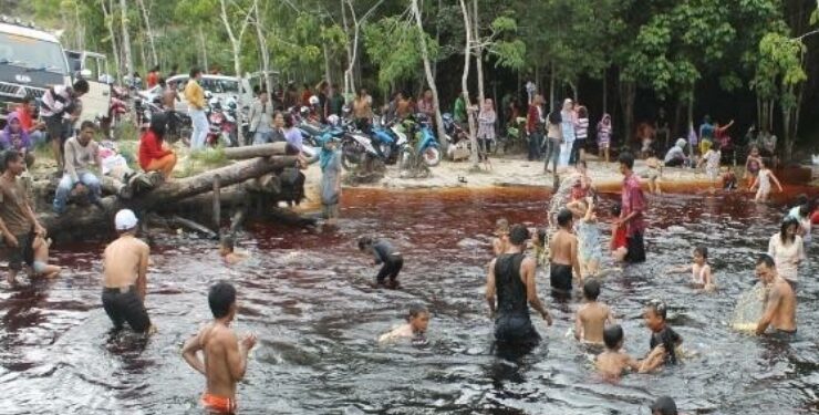 FOTO : IST/MATAKALTENG - Lokasi wisata alam Wendu di Kabupaten Barsel.