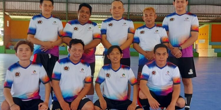 FOTO: MATAKALTENG - Tim Futsal PWI Barsel.