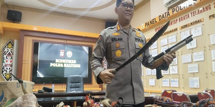 FOTO: AGUS/MATA KALTENG - Kabid Humas Polda Kalteng, Kombes Pol Erlan Munaji.