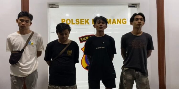 FOTO: AGUS/MATA KALTENG - Hasil tangkap layar yang memperlihatkan admin akun medsos @teamhangitz saat melakukan klarifikasi usai dipanggil pihak Polsek Baamang.