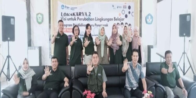 FOTO: DISDIK/MATA KALTENG - Lokakarya 2 calon guru penggerak yang dilaksanakan Disdik Kotim, Sabtu 14 Oktober 2023.