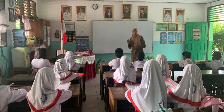 FOTO: DOK/MATA KALTENG - Pembelajaran di SDN 2 MB Hulu.