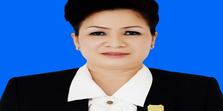 FOTO : MATAKALTENG - Anggota DPRD Kabupaten Gumas, Lily Rusnikasi.