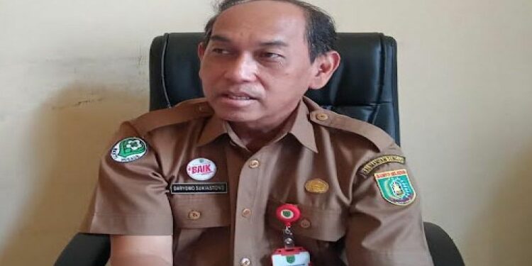 FOTO: MATAKALTENG - Kepala Dinkes Barsel, drg Daryomo Sukiastomo.