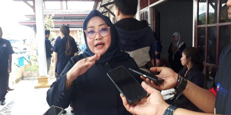 Ketua DPD Nasdem, Barsel Rusinah Andelen.