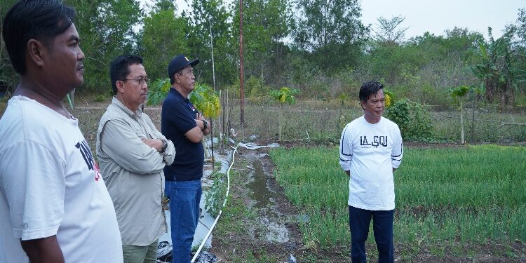 FOTO: AKH/MATAKALTENG - Pj Bupati Sukamara Kaspinor saat meninjau lokasi Peda KTNA tingkat Provinsi Kalimantan Tengah