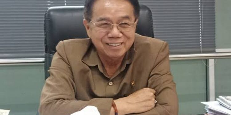 FOTO: MATAKALTENG - Ketua Fraksi PDI Perjuangan DPRD Kalteng, Duwel Rawing.