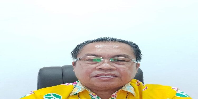 FOTO: MATAKALTENG - Ketua Panitia Turnamen Sepak Bola Bupati Cup Championship, Letus Guntur.