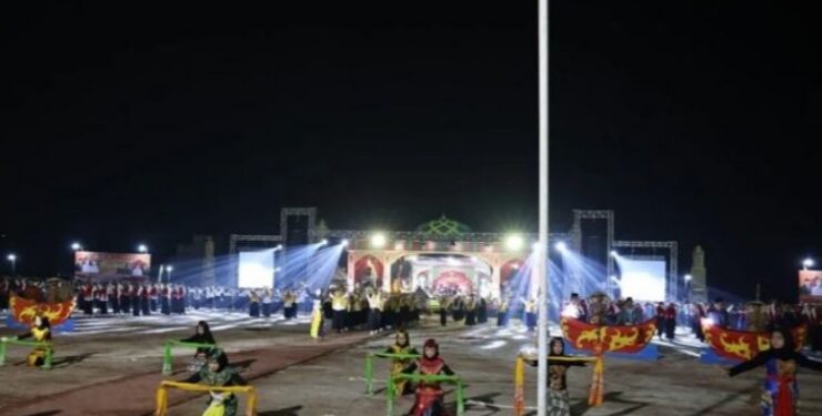 FOTO : IST/MATA KALTENG - Pembukaan MTQ ke 54 di Kecamatan Parenggean, Kabupaten Kotim, 28 Oktober 2023.