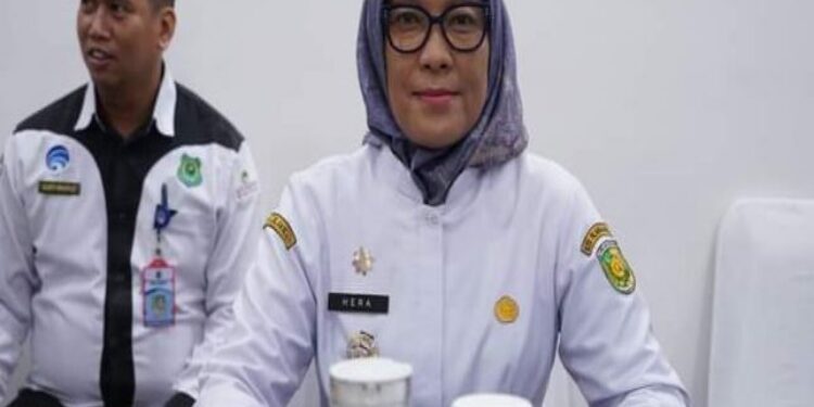 FOTO: MATAKALTENG - Pj Wali Kota Palangka Raya, Hera Nugrahayu.