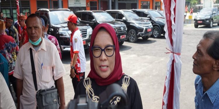 FOTO: VI/MATAKALTENG - Pj Wali Kota Palangka Raya, Hera Nugrahayu.