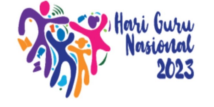 FOTO: IST/MATA KALTENG - Logo hari guru nasional 2023.