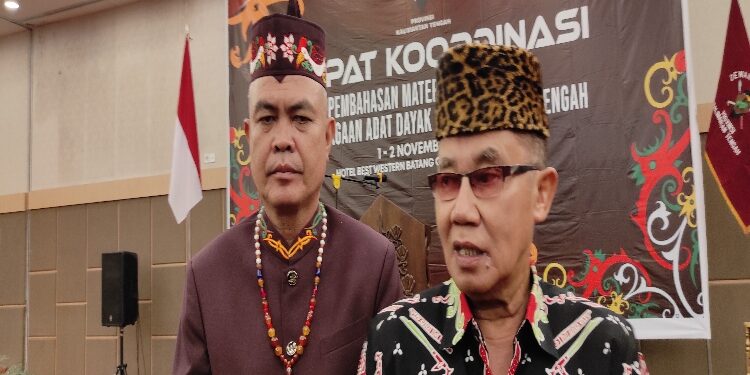 FOTO: VI/MATAKALTENG - Ketua Harian DAD Kalteng, Andrie Elia Embang.
