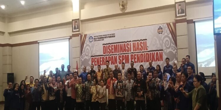 FOTO: DISDIK/MATA KALTENG - Disdik Kotim mengikuti Desiminasi hasil penerapan SPM pendidikan, 2 November 2023.