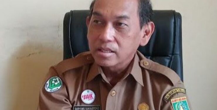 Kepala Dinas Kesehatan Barito Selatan, drg. Daryomo Sukiastono