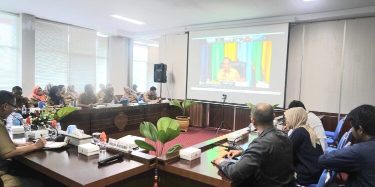 FOTO: VI/MATAKALTENG - Rapat Koordinasi (Rakor) Pengendalian Inflasi Bersama Menteri Dalam Negeri (Mendagri).