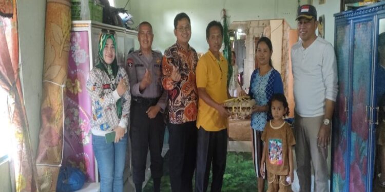 FOTO: MATAKALTENG - Pelaksanaan program Gerbek Si Tajam, di wilayah Kecamatan Bukit Batu.