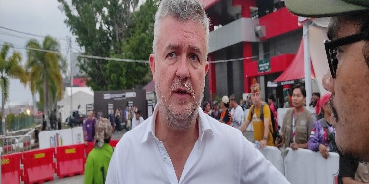 FOTO: VI/MATAKALTENG - CEO UCI MTB, Kristoph Bruynell.