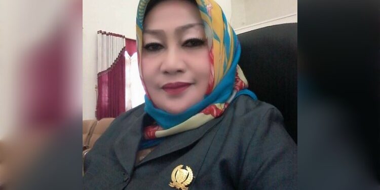 FOTO: MATAKALTENG - Anggota DPRD Kabupaten Barito Selatan, Rusinah Andelen.