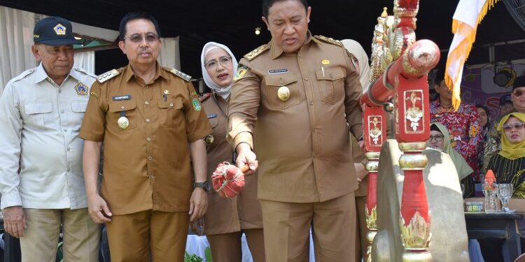 FOTO: MATAKALTENG - Wagub Edy Pratowo Resmi Buka PEDA KTNA XIII Tingkat Provinsi Kalteng Tahun 2023.