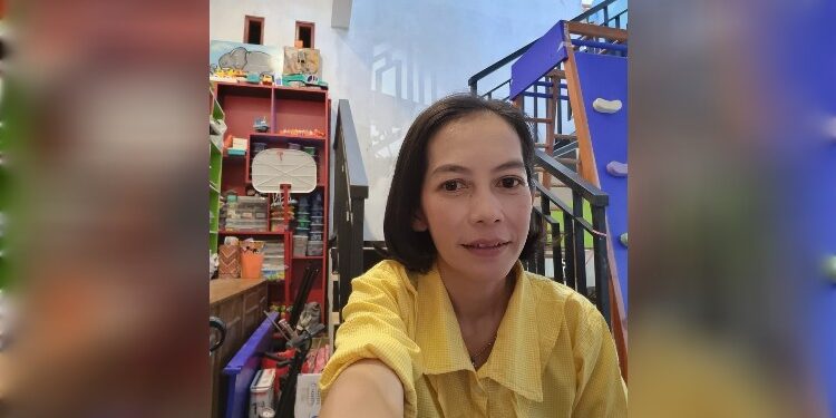 FOTO: IST/MATAKALTENG - Anggota Satgas Perlindungan Perempuan Anak (PPA) Kalimantan Tengah (Kalteng), Widya Kumala.