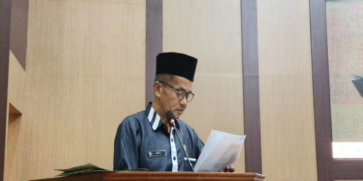 FOTO : ANR/MATAKALTENG - Juru Bicara Fraksi Partai Kebangkitan Bangsa (PKB) DPRD Katingan, Aldy A.