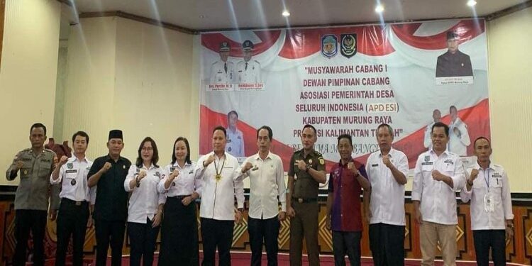 FOTO: MATAKALTENG - Pembukaan Muscab I DPC APDESI.