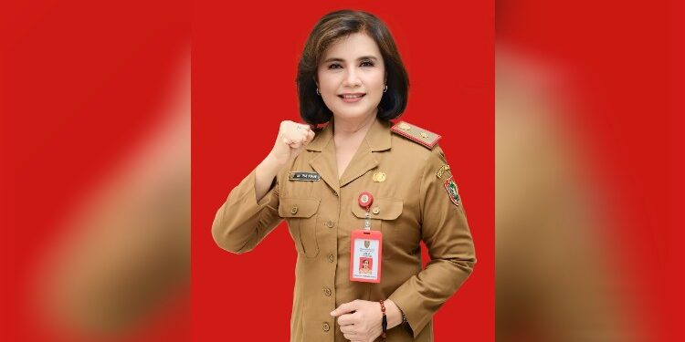 FOTO: AKH/MATAKALTENG - Kepala Dinas Pemberdayaan Perempuan dan Perlindungan Anak, Pengendalian Penduduk dan Keluarga Berencana (P3APPKB) Kalimantan Tengah, Linae Victoria Aden.