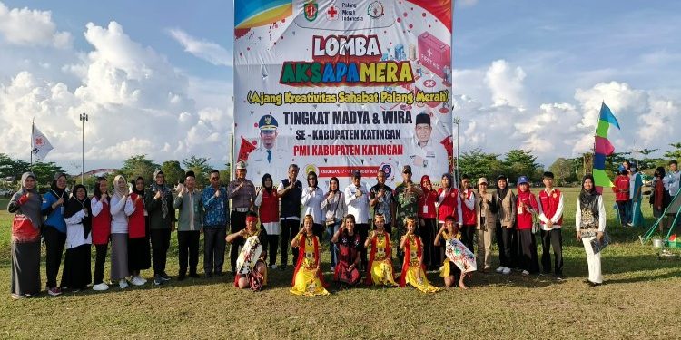 FOTO : ANR/MATAKALTENG - Suasana kegiatan Aksapamera di komplek Lapangan Sport Center Kereng Humbang Kasongan.