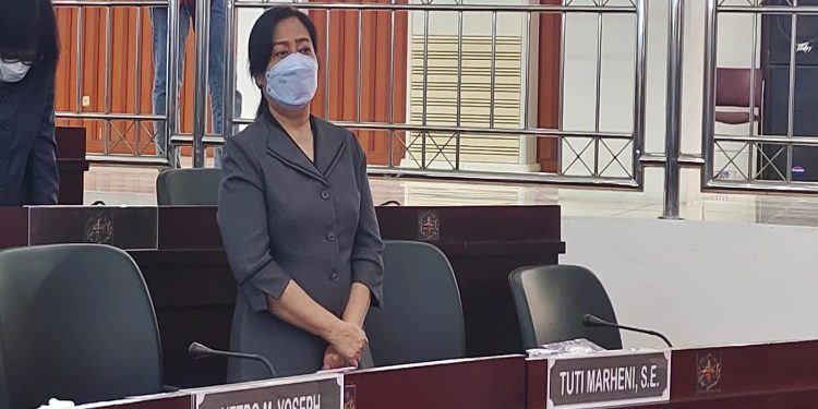 FOTO: MATAKALTENG - Anggota DPRD Mura, Tuti Marheni.