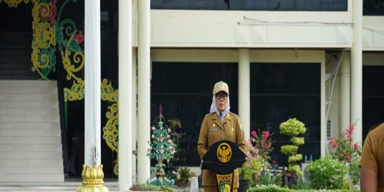 FOTO: MATAKALTENG - Pj Wali Kota Palangka Raya, Hera Nugrahayu.