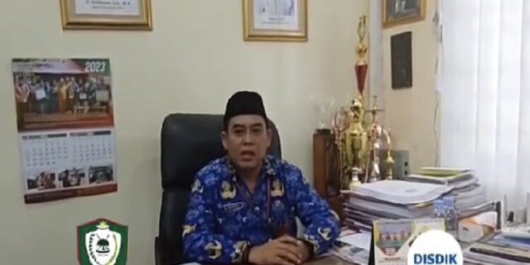 FOTO: MATAKALTENG - Plt Kepala Disdik Kotim, M Irfansyah.