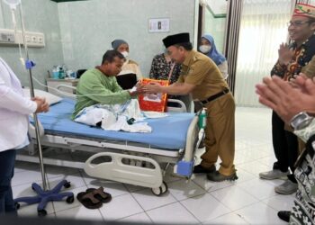 FOTO: MATAKALTENG - Gubernur Hadiri Operasi Bedah Jantung Terbuka Perdana di RSUD Doris Sylvanus.