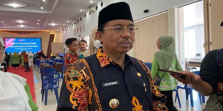 FOTO: MATAKALTENG - Penjabat Bupati Sukamara Kaspinor.