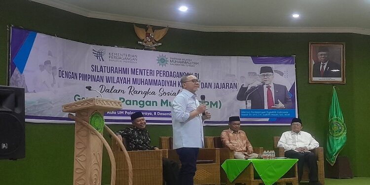 FOTO: MATAKALTENG - Menteri Perdagangan RI, Zulkifli Hasan.