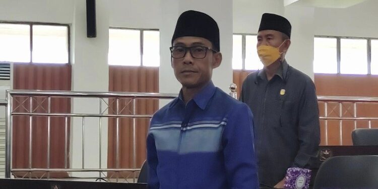 FOTO: MATAKALTENG - Ketua Fraksi Partai Amanat Nasional (PAN) DPRD Murung Raya (Mura), Akhmad Tafruji.