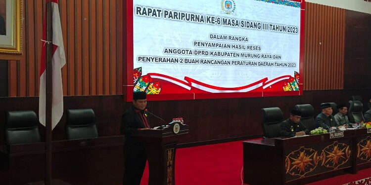 FOTO: MATAKALTENG - Juru bicara Dapil II, Bebie.