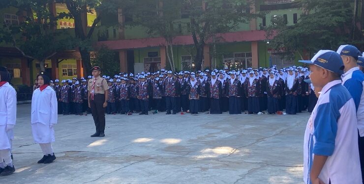 FOTO : DOK/MATA KALTENG - SMPN 2 Sampit sebagai sekolah penggerak.
