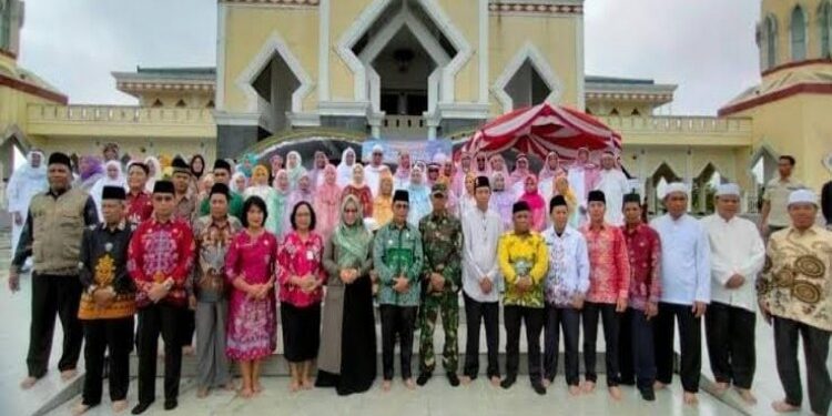 FOTO: MATAKALTENG - Penyambutan jamaah haji.